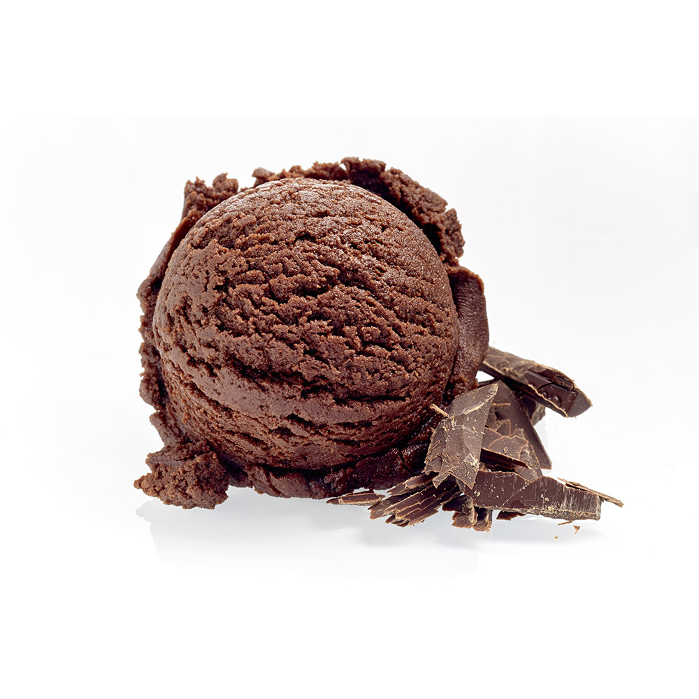 Мороженое шоколадное с кусочками Брауни